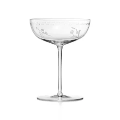 Tiffany & Co. Tiffany Jardin Coupe in Hand-etched Glass | ^ The Home|Housewarming Gifts
