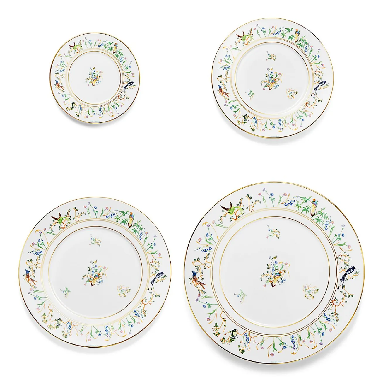 Tiffany & Co. Tiffany Jardin Dessert Plate in Porcelain | ^ The Home|Housewarming Gifts