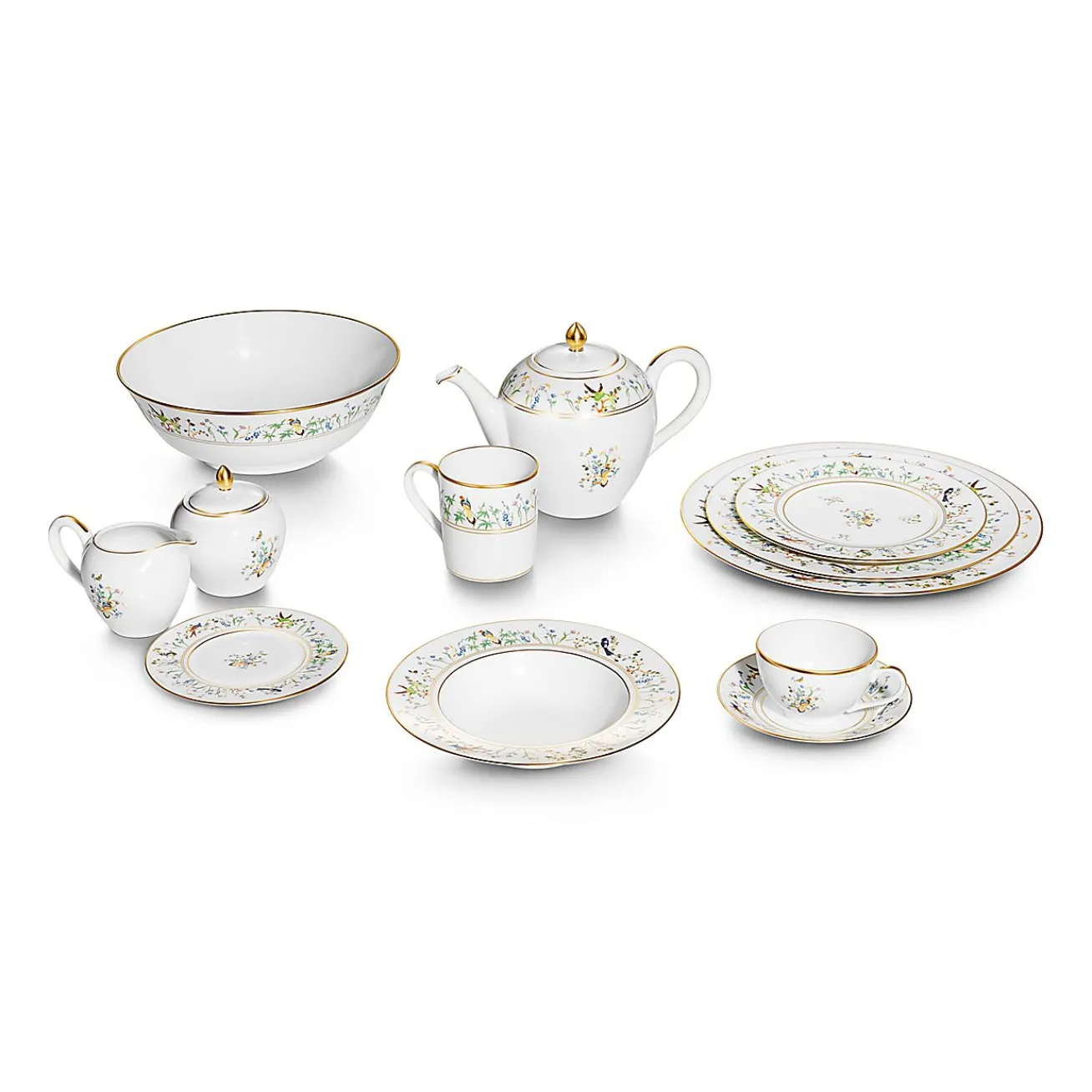 Tiffany & Co. Tiffany Jardin Dinner Plate in Porcelain | ^ The Home|Housewarming Gifts