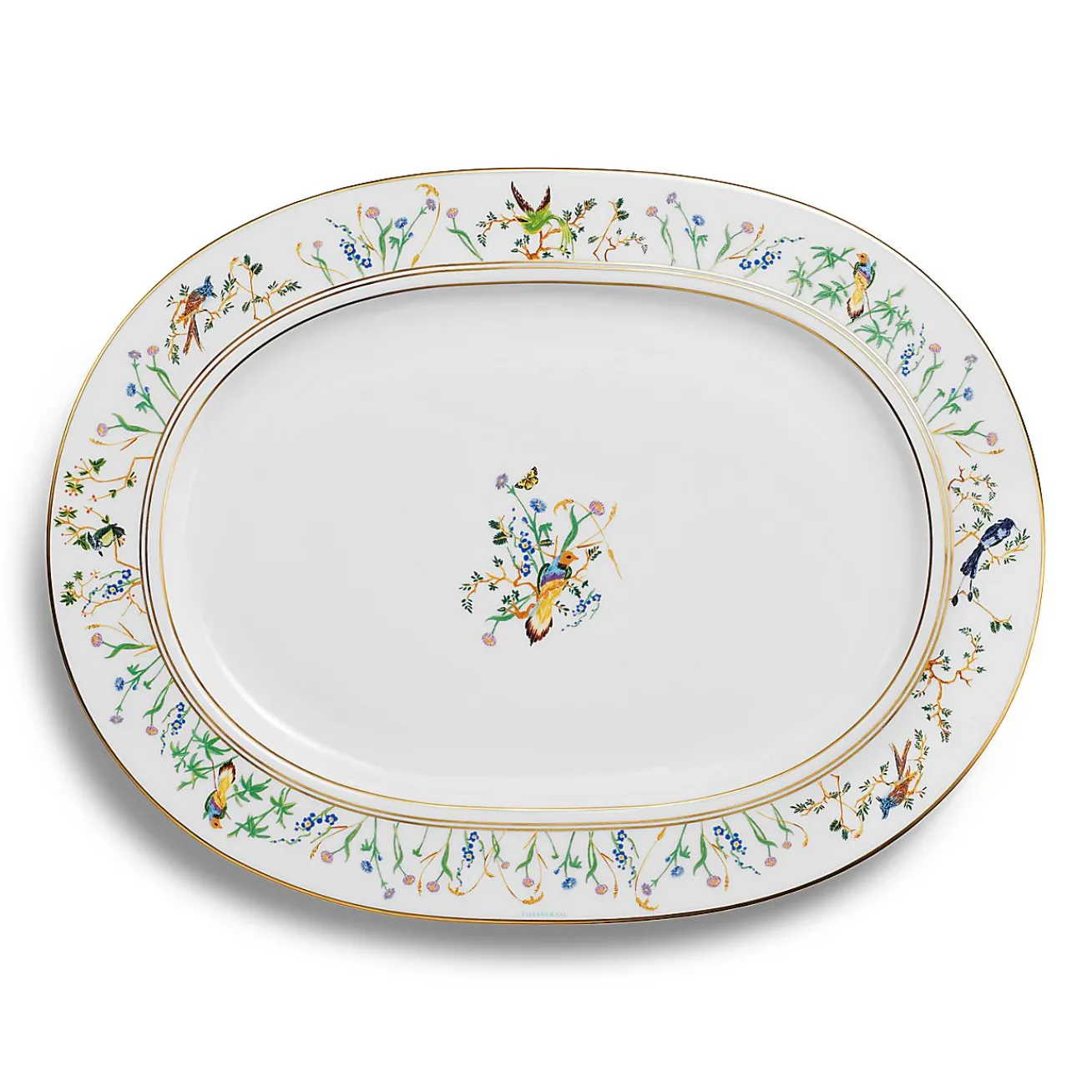 Tiffany & Co. Tiffany Jardin Serving Platter in Porcelain | ^ Tableware|Flatware & Trays