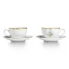 Tiffany & Co. Tiffany Jardin Teacup and Saucer in Porcelain, Set of Two | ^ The Home|Housewarming Gifts