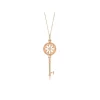 Tiffany & Co. Tiffany Keys Daisy Key in Rose Gold with a Diamond, 1.5" | ^ Necklaces & Pendants|Rose Gold Jewelry