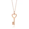 Tiffany & Co. Tiffany Keys heart key pendant in 18k rose gold, mini. | ^ Necklaces & Pendants|Rose Gold Jewelry