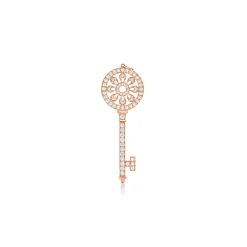 Tiffany & Co. Tiffany Keys petals key in 18k rose gold with diamonds. | ^ Rose Gold Jewelry|Diamond Jewelry