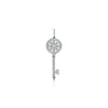 Tiffany & Co. Tiffany Keys petals key pendant in platinum with diamonds, mini. | ^ Platinum Jewelry