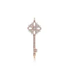 Tiffany & Co. Tiffany Keys Tiffany Victoria® key pendant in rose gold with diamonds, large. | ^ Rose Gold Jewelry|Diamond Jewelry