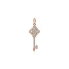 Tiffany & Co. Tiffany Keys Tiffany Victoria® key in 18k rose gold with diamonds, mini. | ^ Rose Gold Jewelry|Diamond Jewelry