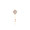 Tiffany & Co. Tiffany Keys Tiffany Victoria® key pendant in rose gold with diamonds, medium. | ^ Rose Gold Jewelry|Diamond Jewelry