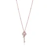 Tiffany & Co. Tiffany Keys Woven Keys Extra Large Pendant in Rose Gold with Diamonds | ^ Necklaces & Pendants|New Jewelry
