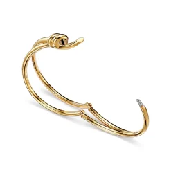 Tiffany & Co. Tiffany Knot Double Row Hinged Bangle in Yellow Gold | ^ Bracelets|Men's Jewelry