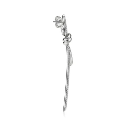 Tiffany & Co. Tiffany Knot Drop Earrings in White Gold with Diamonds | ^ Earrings|Diamond Jewelry
