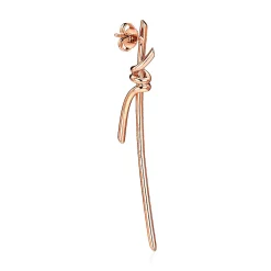 Tiffany & Co. Tiffany Knot Drop Earrings in Rose Gold with Diamonds | ^ Earrings|Rose Gold Jewelry