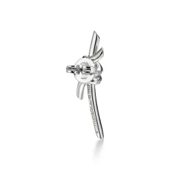 Tiffany & Co. Tiffany Knot Earrings in White Gold with Diamonds | ^ Earrings|Gifts for Her