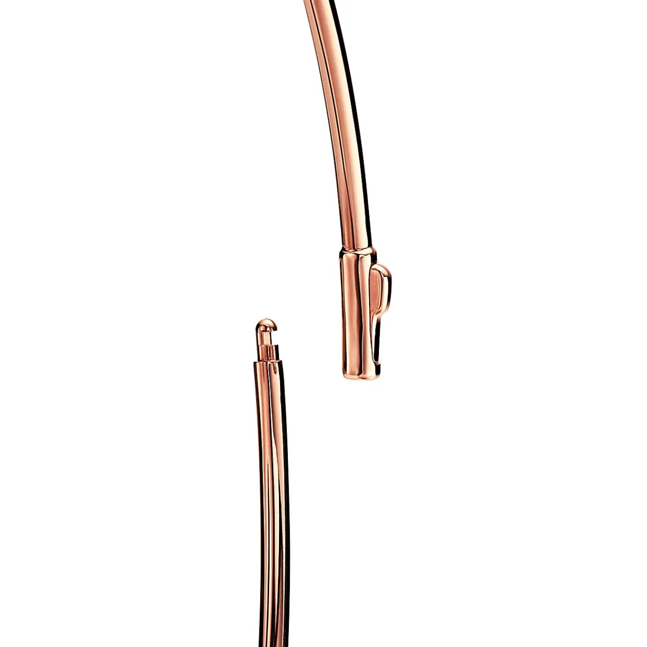Tiffany & Co. Tiffany Knot Necklace in Rose Gold with Diamonds | ^ Necklaces & Pendants|Rose Gold Jewelry