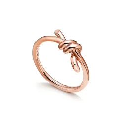 Tiffany & Co. Tiffany Knot Ring in Rose Gold | ^ Rings|Men's Jewelry