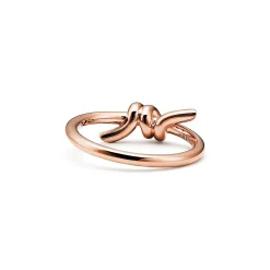 Tiffany & Co. Tiffany Knot Ring in Rose Gold | ^ Rings|Men's Jewelry