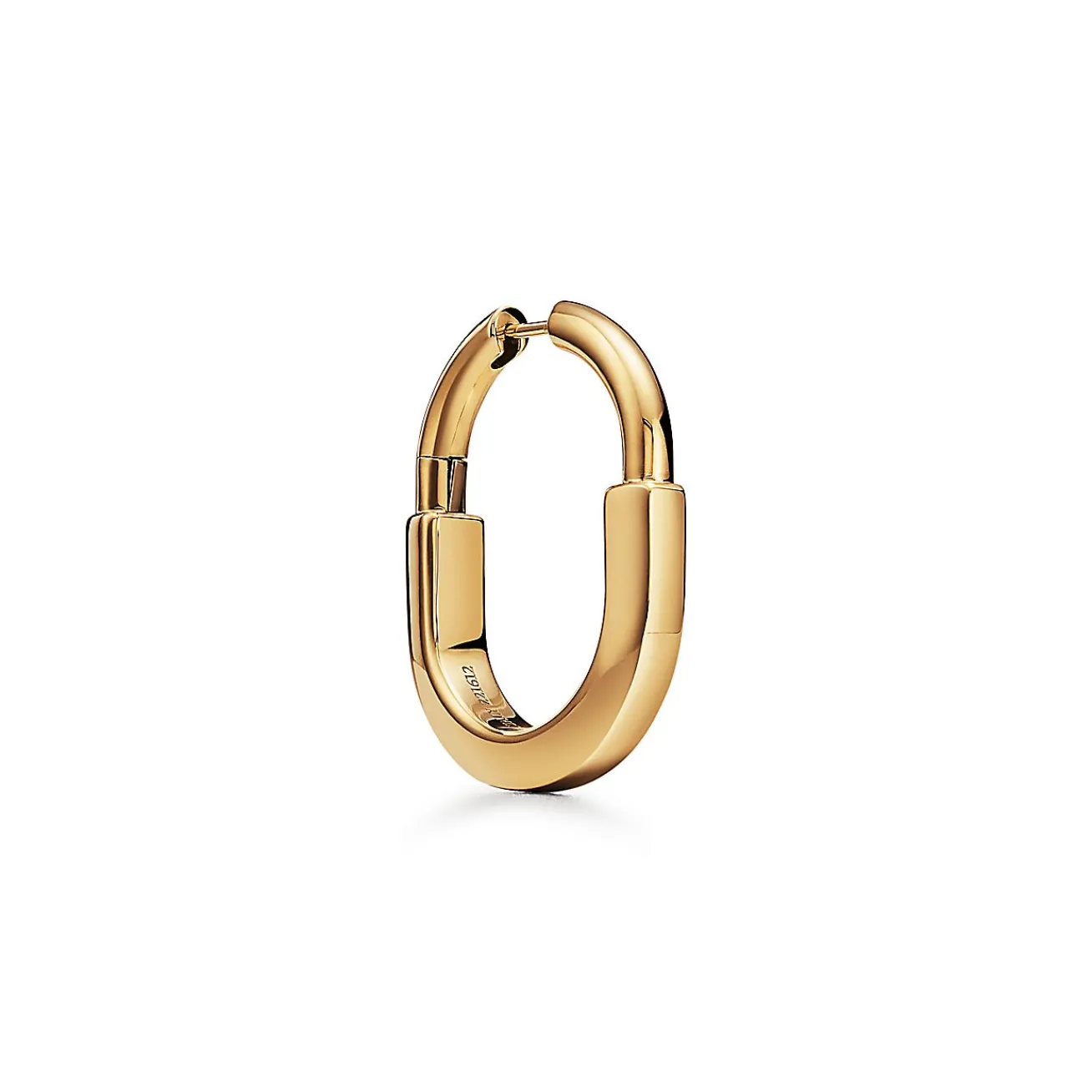 Tiffany & Co. Tiffany Lock Earrings in Yellow Gold, Medium | ^ Earrings|Gifts for Her