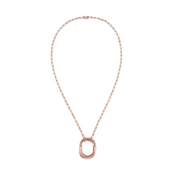 Tiffany & Co. Tiffany Lock Pendant in Rose Gold, Medium | ^ Necklaces & Pendants|Rose Gold Jewelry
