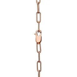 Tiffany & Co. Tiffany Lock Pendant in Rose Gold with Diamonds, Medium | ^ Necklaces & Pendants|Rose Gold Jewelry