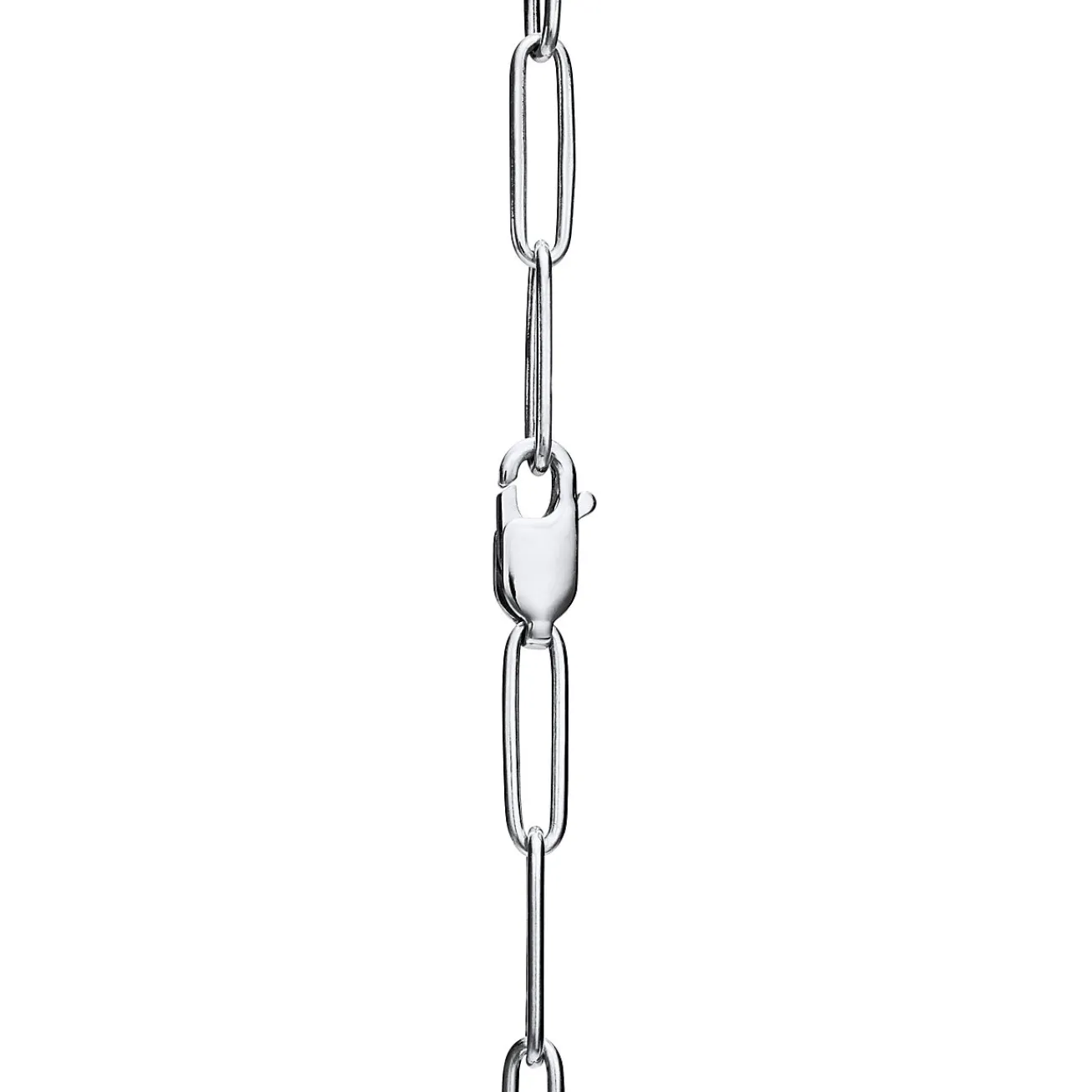 Tiffany & Co. Tiffany Lock Pendant in White Gold with Diamonds, Large | ^ Necklaces & Pendants|Diamond Jewelry