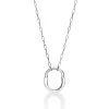 Tiffany & Co. Tiffany Lock Pendant in White Gold, Medium | ^ Necklaces & Pendants|Tiffany Lock