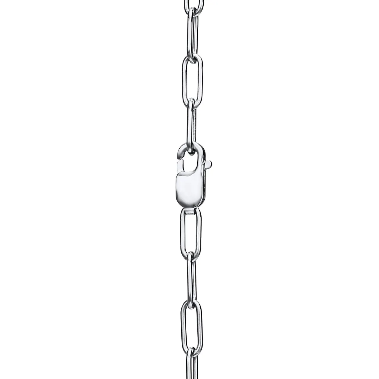 Tiffany & Co. Tiffany Lock Pendant in White Gold, Medium | ^ Necklaces & Pendants|Tiffany Lock