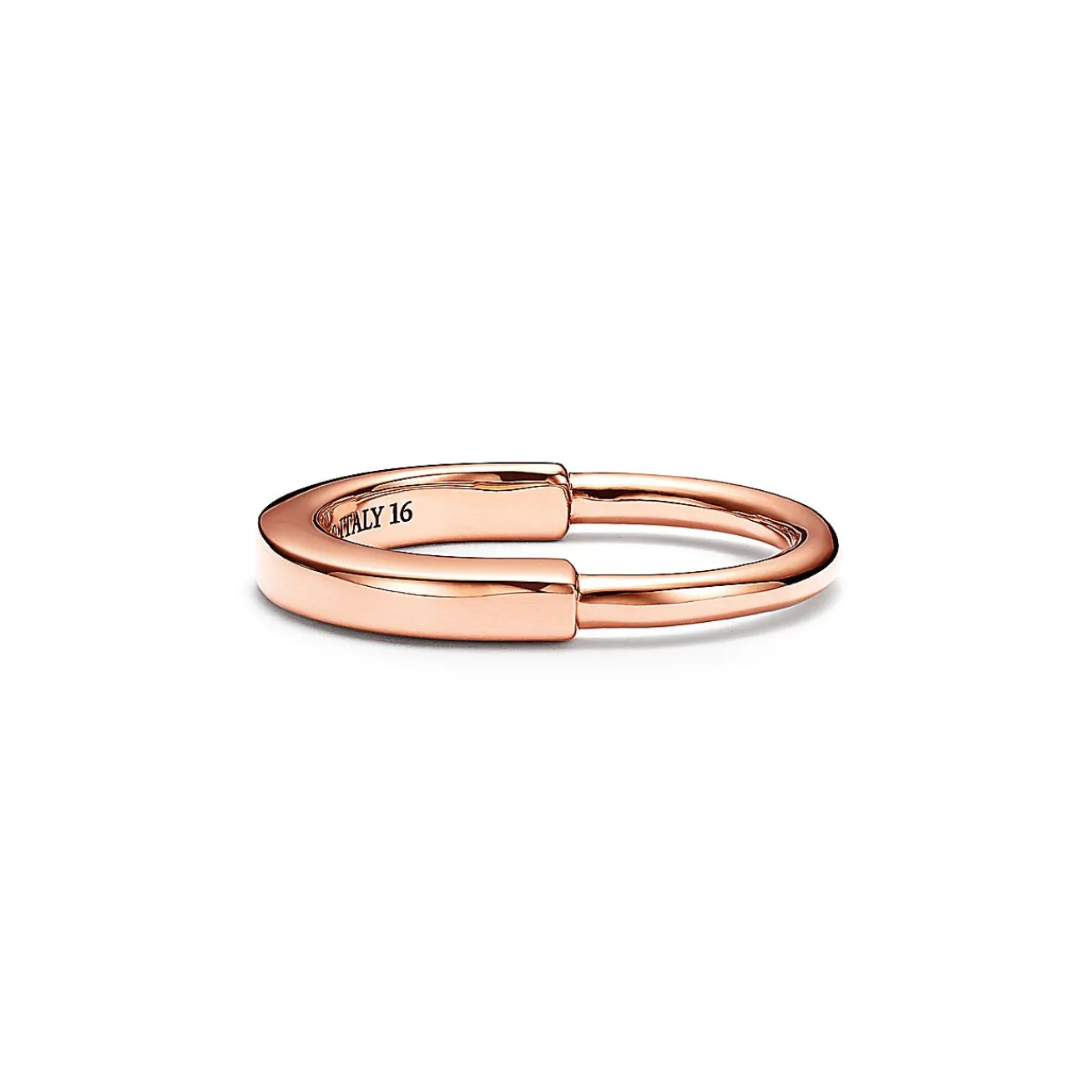 Tiffany & Co. Tiffany Lock Ring in Rose Gold | ^ Rings|Stacking Rings
