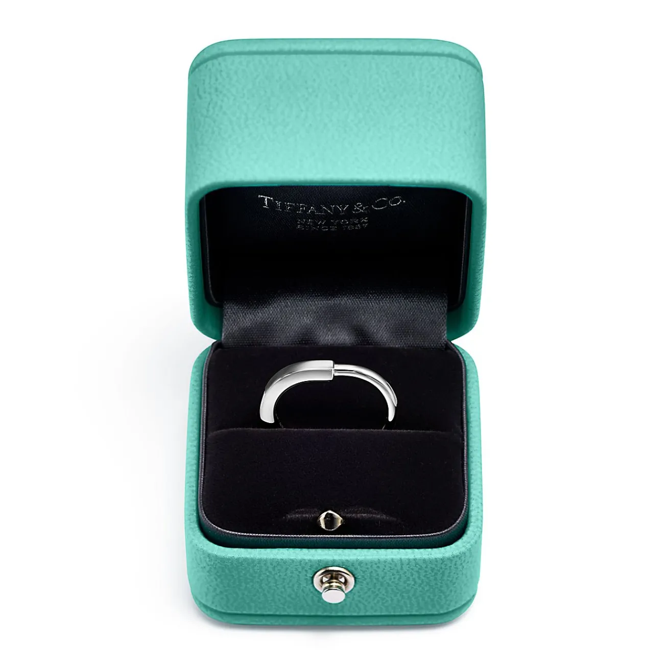Tiffany & Co. Tiffany Lock Ring in White Gold | ^ Rings|Stacking Rings