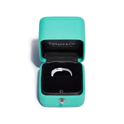 Tiffany & Co. Tiffany Lock Ring in White Gold with Diamonds | ^ Rings|Gifts for Her