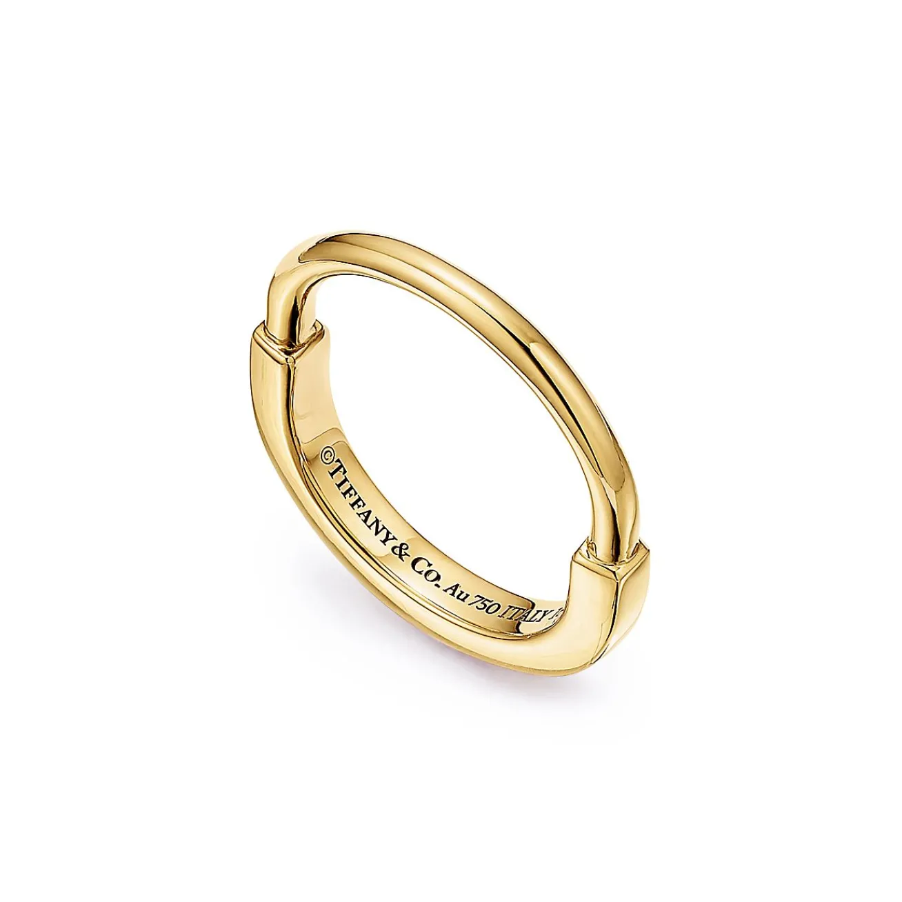 Tiffany & Co. Tiffany Lock Ring in Yellow Gold | ^ Rings|Stacking Rings