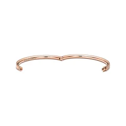 Tiffany & Co. Tiffany Metro Three-row Hinged Bangle in Rose Gold with Diamonds | ^ Bracelets|Rose Gold Jewelry