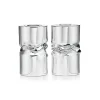 Tiffany & Co. Tiffany Silver Crush Candlesticks in Sterling Silver, Set of Two | ^ The Home|Housewarming Gifts