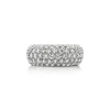 Tiffany & Co. Tiffany Soleste® Band Ring in Platinum with Diamonds | ^Women Rings|Stacking Rings