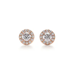 Tiffany & Co. Tiffany Soleste® earrings in 18k rose gold with diamonds. | ^ Earrings|Gifts for Her