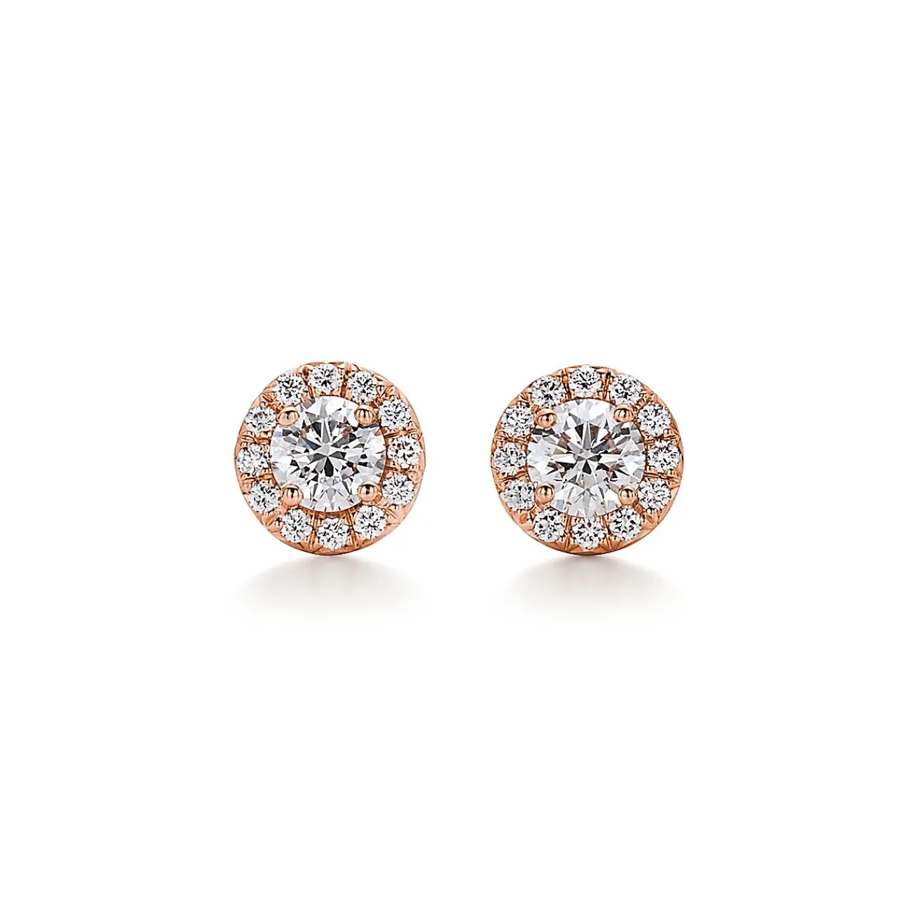 Tiffany & Co. Tiffany Soleste® earrings in 18k rose gold with diamonds. | ^ Earrings|Gifts for Her