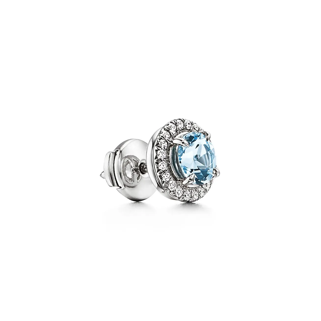 Tiffany & Co. Tiffany Soleste® earrings in platinum with aquamarines and diamonds. | ^ Earrings|Gifts for Her