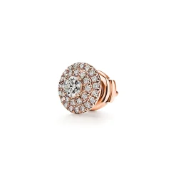 Tiffany & Co. Tiffany Soleste® earrings in 18k rose gold with diamonds. | ^ Earrings|Rose Gold Jewelry