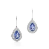 Tiffany & Co. Tiffany Soleste earrings in platinum with tanzanites and diamonds. | ^ Earrings|Platinum Jewelry