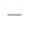 Tiffany & Co. Tiffany Soleste® Half Eternity Ring in Rose Gold with Diamonds | ^Women Rings|Stacking Rings