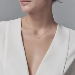 Tiffany & Co. Tiffany Soleste® pendant in 18k rose gold with diamonds, mini. | ^ Necklaces & Pendants|Rose Gold Jewelry