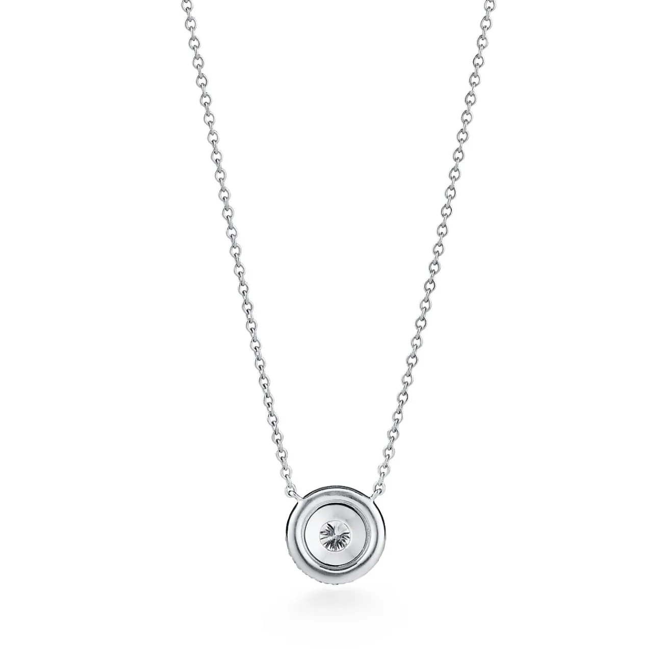 Tiffany & Co. Tiffany Soleste® pendant in platinum with round brilliant diamonds. | ^ Necklaces & Pendants|Gifts for Her