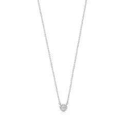 Tiffany & Co. Tiffany Soleste® pendant in platinum with diamonds. | ^ Necklaces & Pendants|Gifts for Her