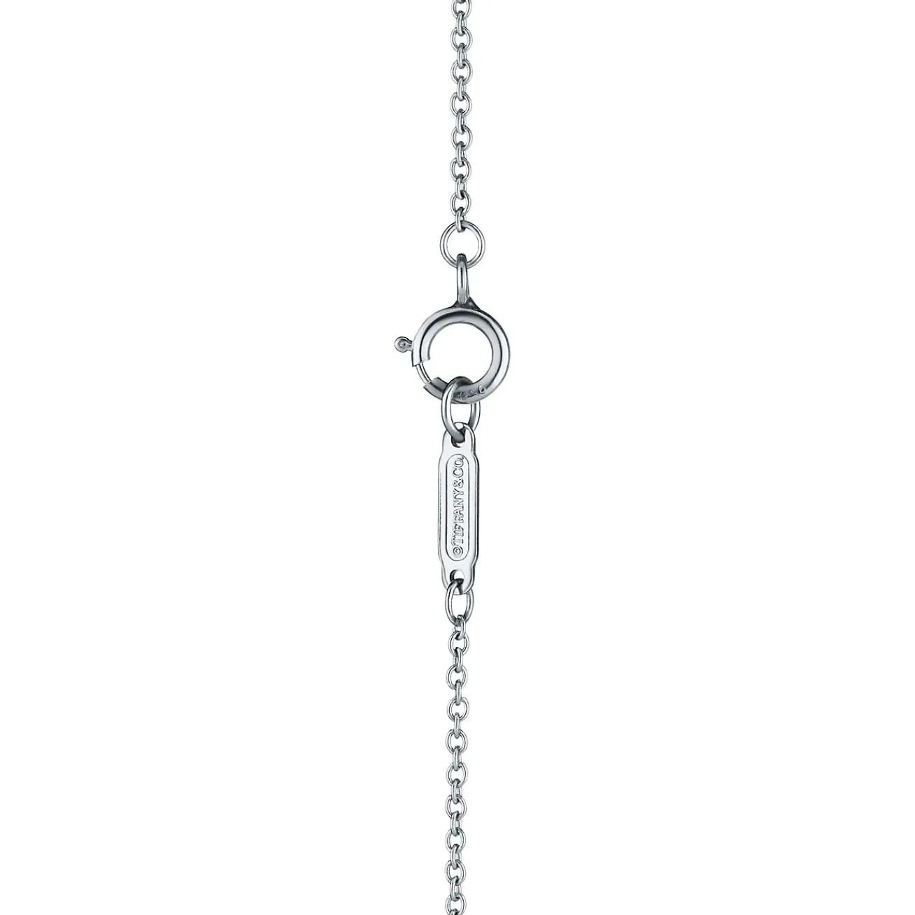 Tiffany & Co. Tiffany Soleste® pendant in platinum with an aquamarine and diamonds. | ^ Necklaces & Pendants|Gifts for Her