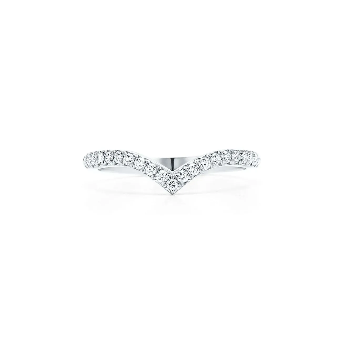 Tiffany & Co. Tiffany Soleste V ring in platinum with diamonds. | ^Women Rings|Gifts for Her