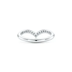 Tiffany & Co. Tiffany Soleste V ring in platinum with diamonds. | ^Women Rings|Gifts for Her