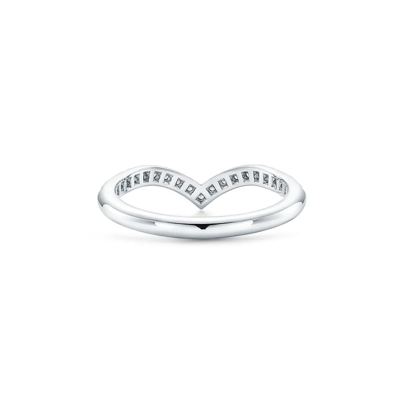 Tiffany & Co. Tiffany Soleste V ring in platinum with diamonds. | ^Women Rings|Gifts for Her