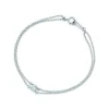 Tiffany & Co. Tiffany solitaire diamond bracelet in platinum. | ^ Bracelets|Dainty Jewelry