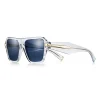 Tiffany & Co. Tiffany Sunglasses in Clear Acetate with Dark Blue Lenses | ^Women Sunglasses|Women's Accessories