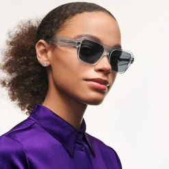 Tiffany & Co. Tiffany Sunglasses in Dark Gray Acetate with Gray Lenses | ^Women Sunglasses|Women's Accessories
