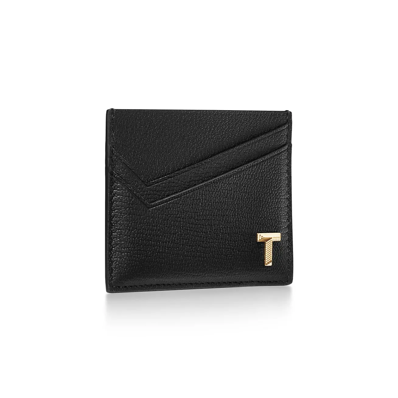 Tiffany & Co. Tiffany T Card Case in Black Leather | ^Women Him|Gifts for Him